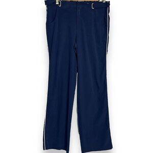 Danskin Athletic Pants Women's Small Blue Pockets Workout Athleisure Loungewear
